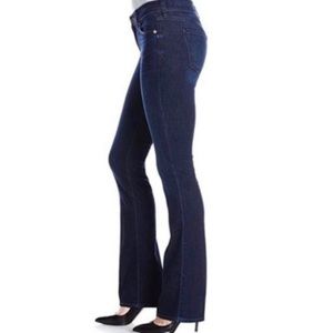 LUCKY BRAND BROOKE BOOT CUT DENIM JEANS 4/27  DARK WASH MID RISE
